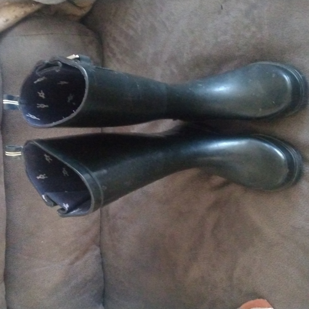 Nautica Women's Rain Boots Size 5 Black